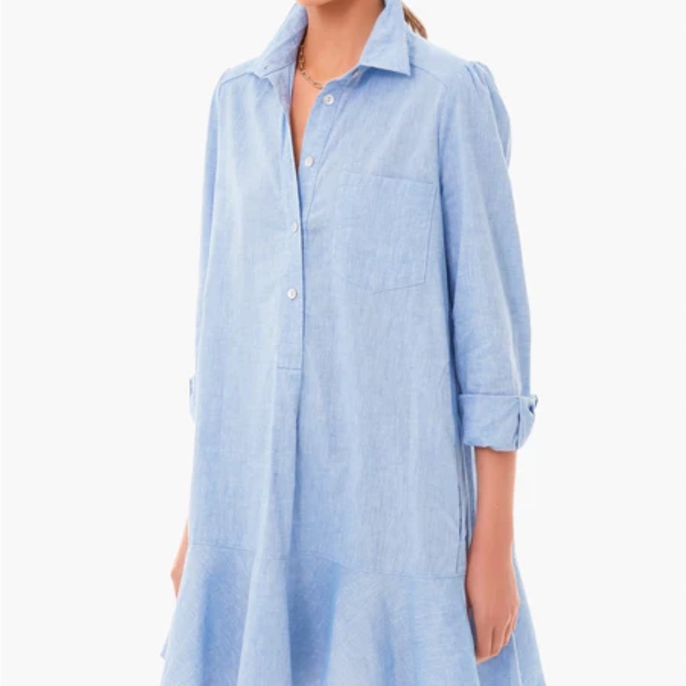 Chambray Callahan Shirt Dress